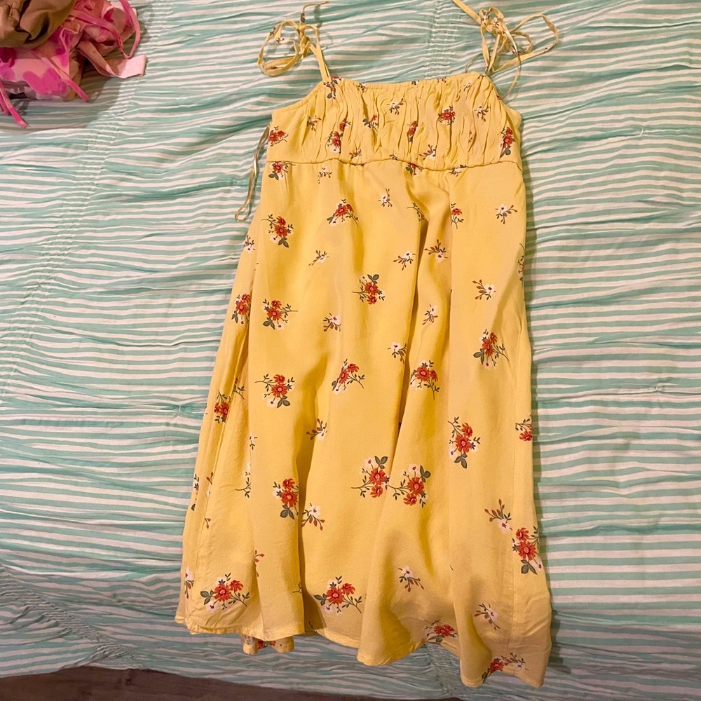 Hollister Yellow Dress